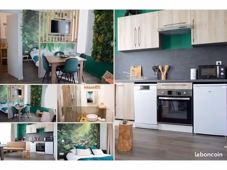 studio meublé 22m² proche cézeaux-chu gabriel montpied
