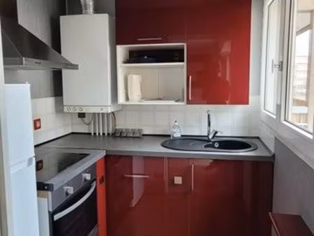studio meublé 26 m² – ancien centre-ville d'ermont – balcon  parking et cave