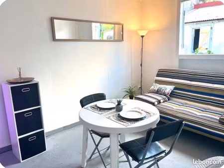 maison meublée t2 – centre-ville basse-terre – tout compris