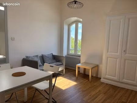 t2 meublé de 26 m2  idéal étudiant