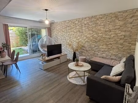 appartement lumineux avec jardin
