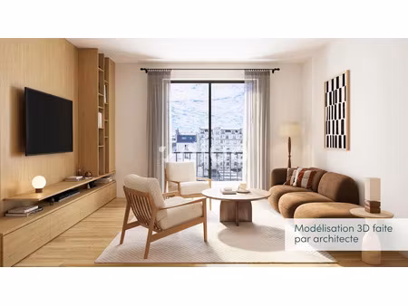 vente appartement 3 pièces 58 m² à paris 5ème (75005)  740 000 €