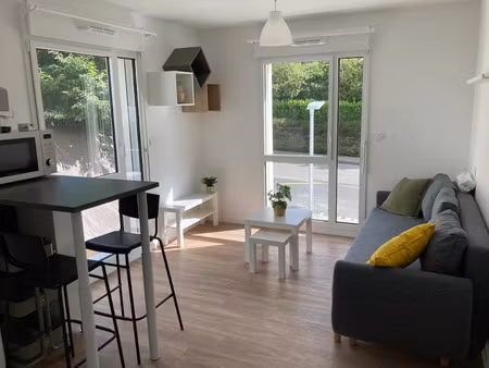 location meublée appartement 1 pièce 23.55 m² à guipavas (29490)  480 €