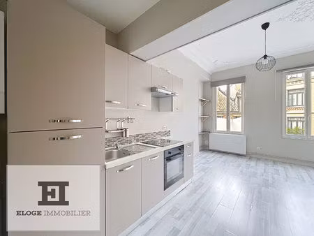 appartement 3 pièces de 47m² - rouen droite - secteur gare
