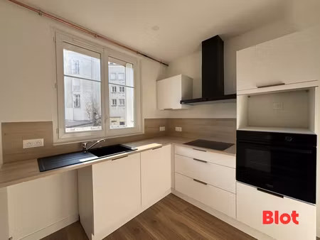 a louer chez blot immobilier - appartement t3 refait a neuf - boulevard jean moulin