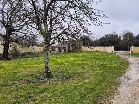 vente terrain 600 m² à boutiers-saint-trojan (16100)  54 000 €
