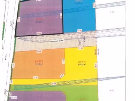 vente terrain 692 m² à groffliers (62600)  94 740 €