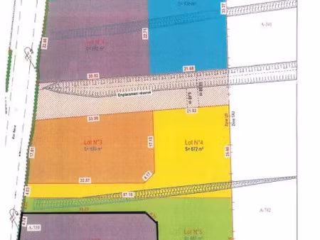 vente terrain 729 m² à groffliers (62600)  94 740 €