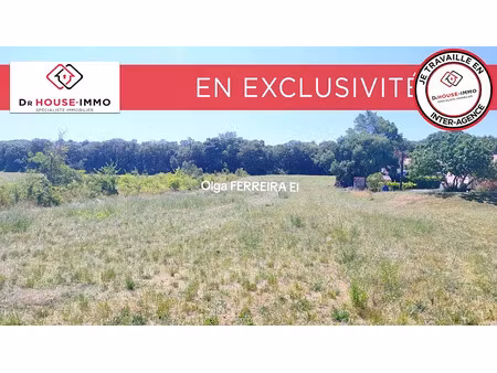 vente terrain 2820 m² à espéraza (11260)  106 000 €
