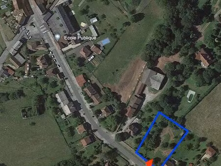 terrain constructible de 2783 m2