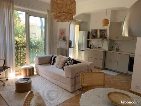 charmant 2 pièces meublé 50m2 nice nord- location étudiante de sept. à juin