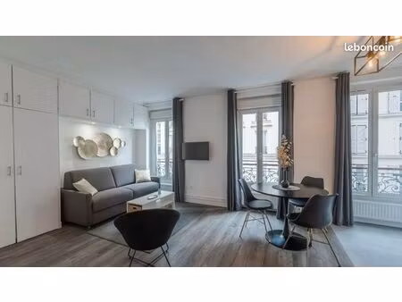 studio meublé rénové centre ville pontoise
