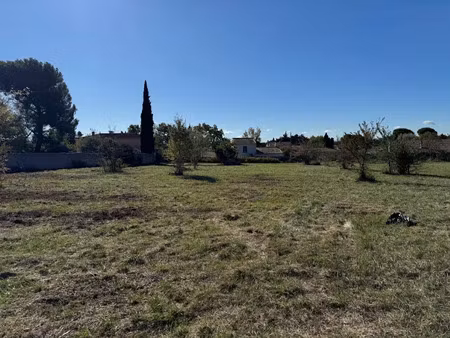 vente terrain 461 m² à caumont-sur-durance (84510)  137 000 €