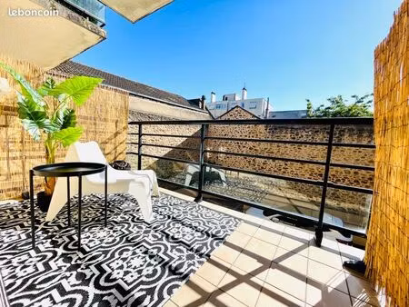 appartement t1 meublé avec terrasse