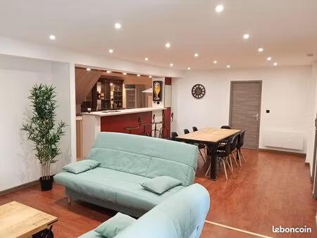 superbe appartement meublé atypique de 110 m2 dans un ancien bar – charme et confort au re