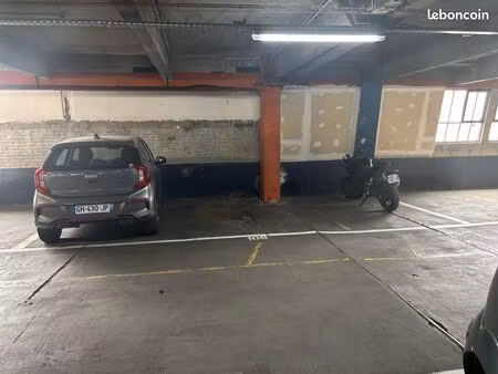 emplacement pour moto