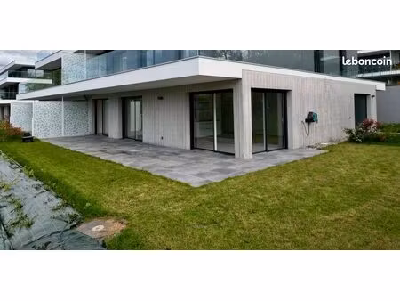 a louer – appartement t3 avec terrasse et jardin  place de parking souterrain et box – dis