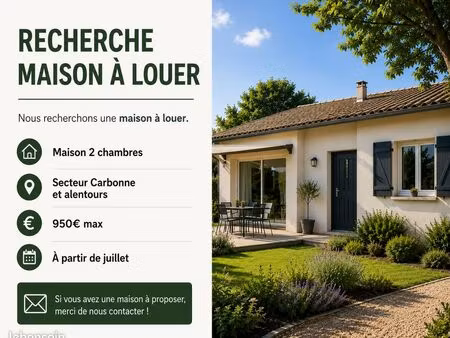 recherche location maison