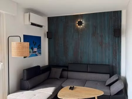 loft meublé haut de gamme – balcon – climatisation – à 2 min de la gare