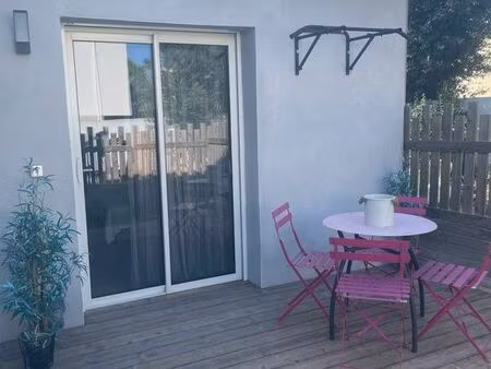 à louer studio meublé 23 m² avec terrasse et parking – étudiant(e) uniquement – teyran