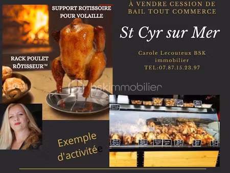 vente locaux professionnels à saint-cyr-sur-mer (83270)  96 000 €