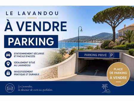 rare sur le marché emplacement de parking en hyper-centre