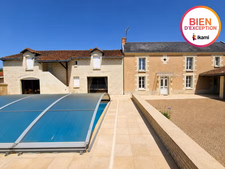propriété de caractère rénovée 265 m2 habitables piscine