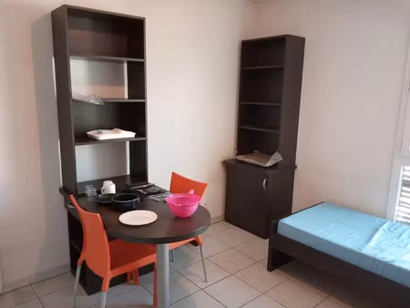 location meublée appartement 1 pièce 18 m² à toulon (83000)  400 €