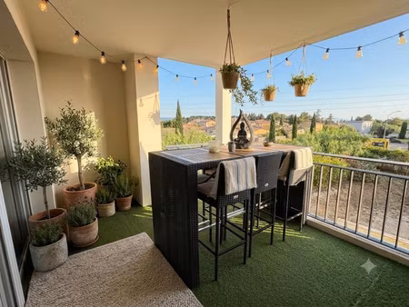 appartement de 77 m²  idéalement situé à gignac-la-nerthe au sein d'une résidence moderne 