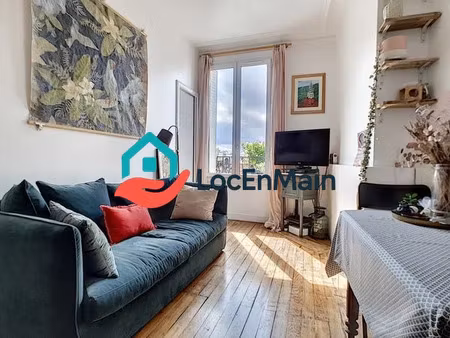 location meublée appartement 2 pièces 24 m² à paris 20ème (75020)  861 €