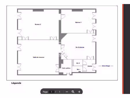 bureau prestigieux de 94 m2 en location - provence-opéra – grands boulevards  france