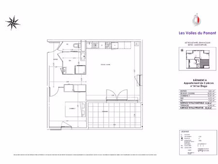 location appartement 2 pièces 54 m² à saint-raphael (83700)  826 €