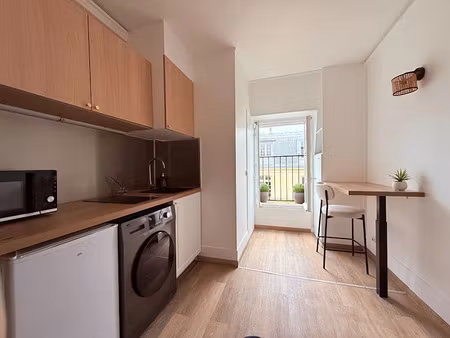 location appartement 1 pièce 15 m² à paris 16ème (75016)  1 150 €