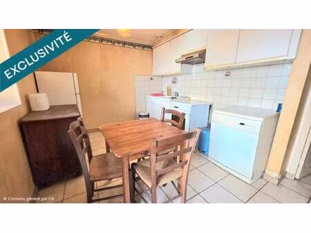 à vendre – maison de ville au cœur du centre-ville de culoz