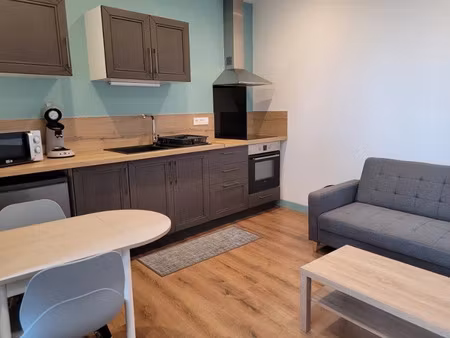 location meublée appartement 2 pièces 34.68 m² à la souterraine (23300)  517 €