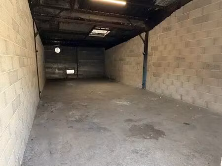 garage/ box de stockage sécurisé 20m2 perpignan nord