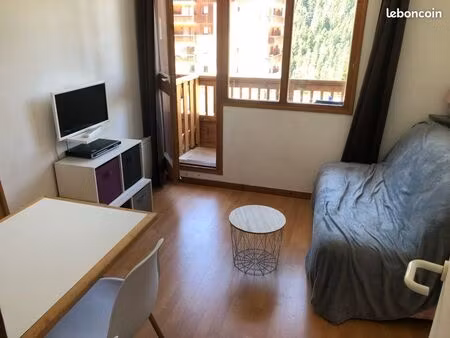 studio cabine valfrejus 19m2