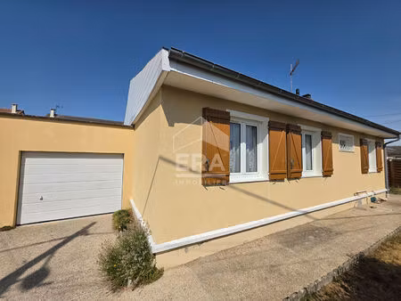 maison de plain-pied de 85 m² avec jardin et garage à mormant