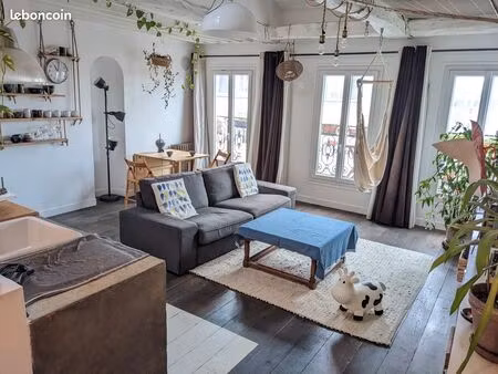 location meublée appartement 2 pièces 54 m² paris 18e (75018)