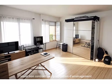 vente appartement 1 pièce  23.00m²  meulan