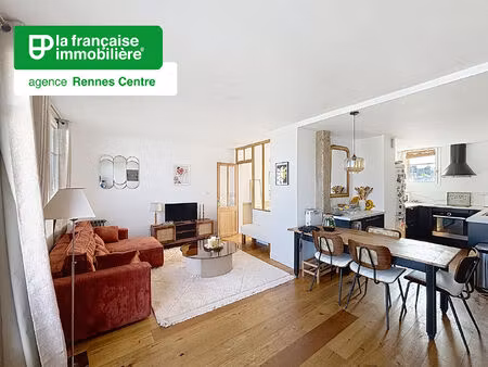 appartement type 3 à louer - meublé - 60.73m² - garage - local vélos - cave - centre ville