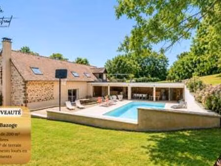 vente longère et corps de ferme piscine à la bazoge (72650) : à vendre piscine / 200m² la 