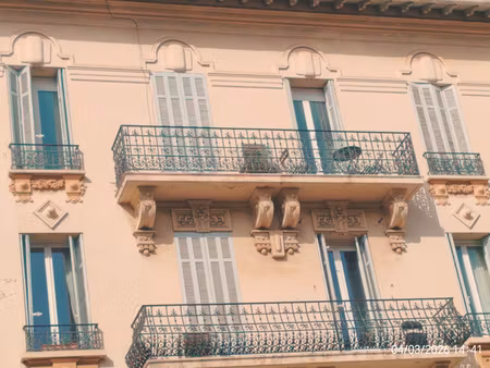 appartement belle époque de 1906  faisant partie du patrimoine architectural de cannes