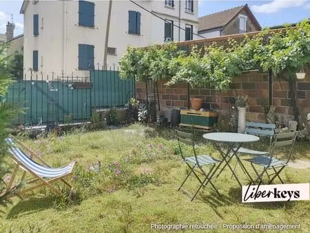 2 pièces 38m² - climatisé - jardin collectif - malakoff  proche gare de clamart