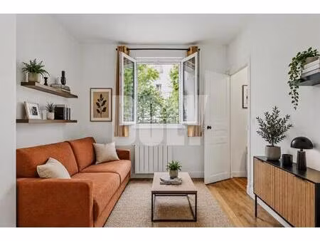 exclusivité doly – 2 pièces – au pied du parc des buttes-chaumont – 75019