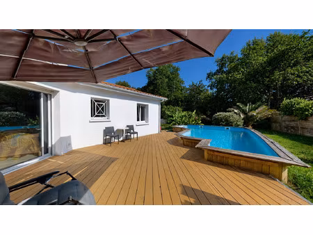 anglet brindos : maison contemporaine t5 de plain-pied avec