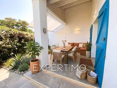 maison t3 de 43 m² avec 2 chambres - terrasse et terrain privatif. à 12 minutes de la plag
