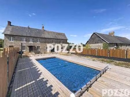 vente maison piscine à saint-sauveur-la-pommeraye (50510) : à vendre piscine / 125m² saint