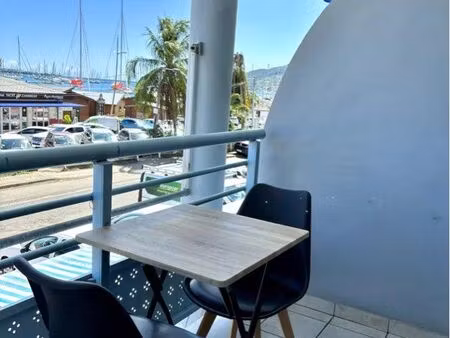 agréable t1 en face nouvelle marina
