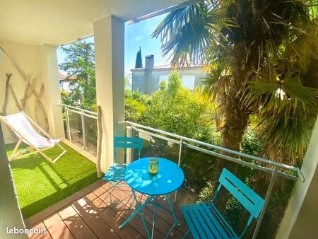 t2 coup de cœur 500m plages royan le chay appartement balcon